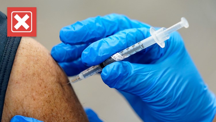 No, mRNA doesn’t stay in a person’s body for an extended time after vaccination