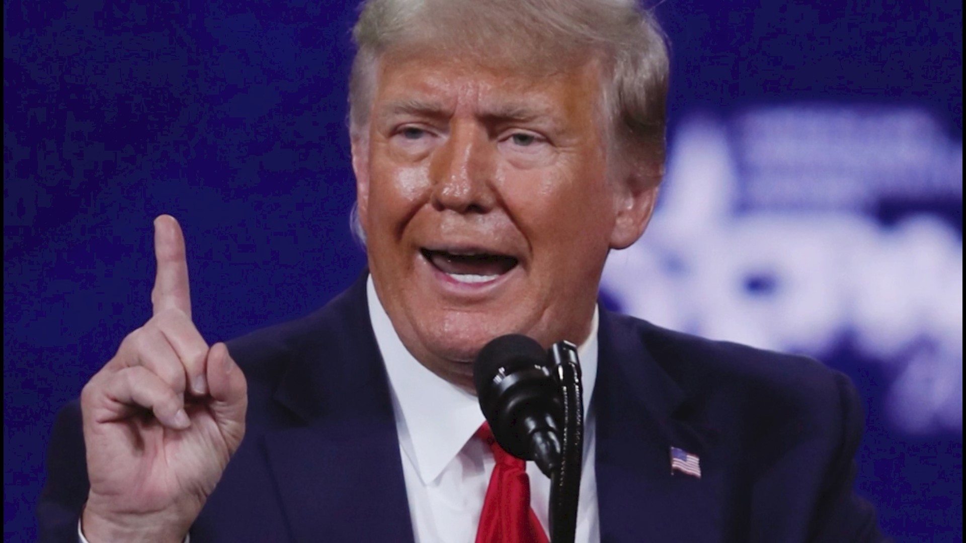 Former President Donald Trump urged his supporters to vote out the 17 Republican lawmakers who voted to impeach or convict him. Veuer's Maria Mercedes Galuppo has the story.