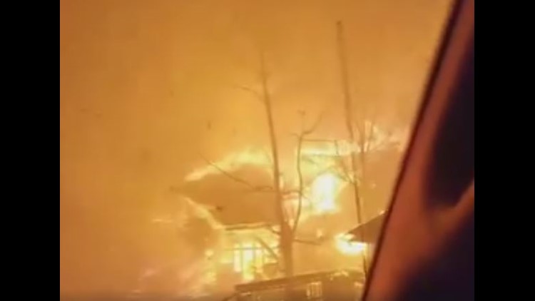 Shock, horror, hope: Residents, visitors describe fleeing flames