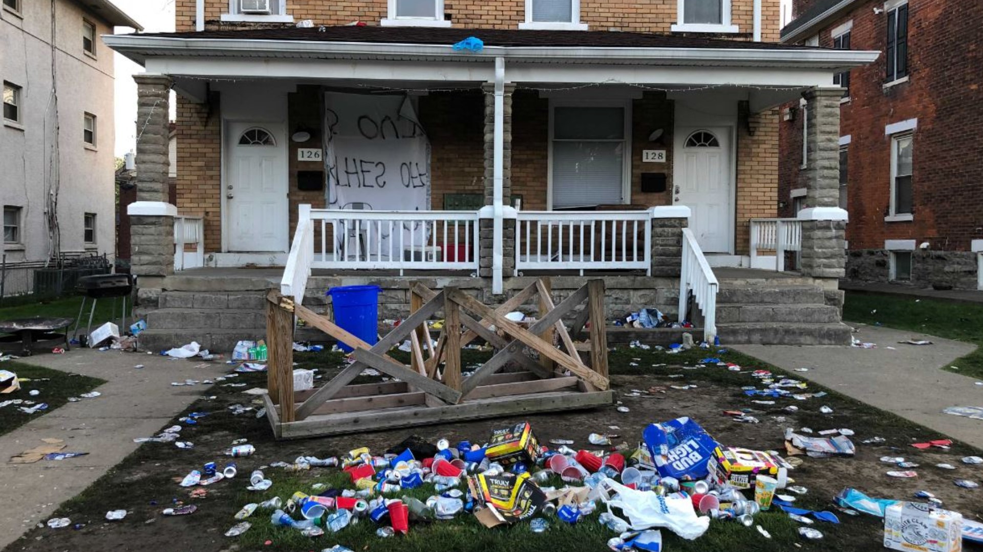 Police estimated 1,000 people were in attendance of "Chittfest," a large party typically planned every year on the night of the Buckeyes' spring game.