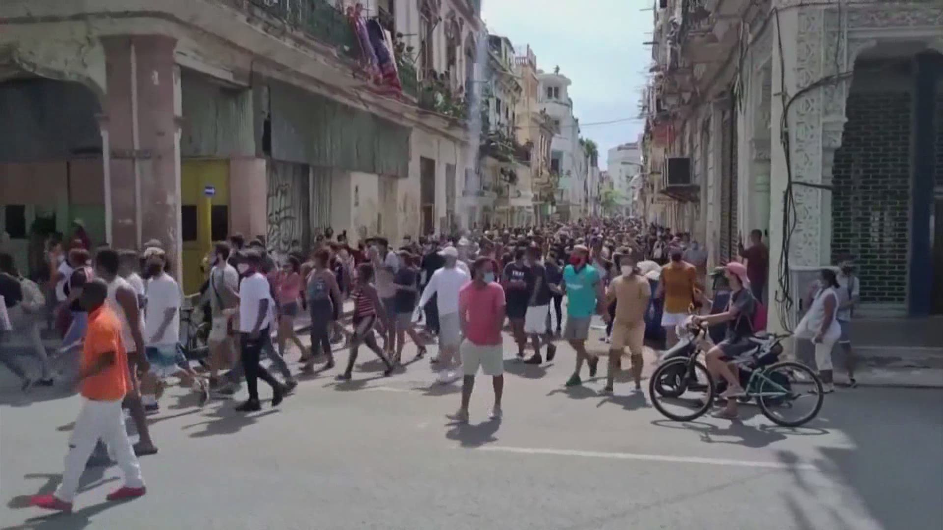 As protests continue in Cuba, those with family are unable to communicate with them through online messaging apps or social media because of government control.