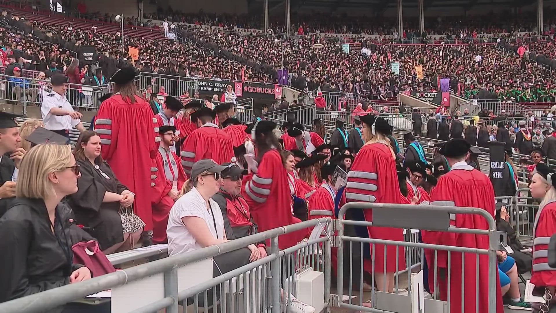 This year's commencement address was delivered by Bryan Stevenson, the founder and executive director of Equal Justice Initiative.