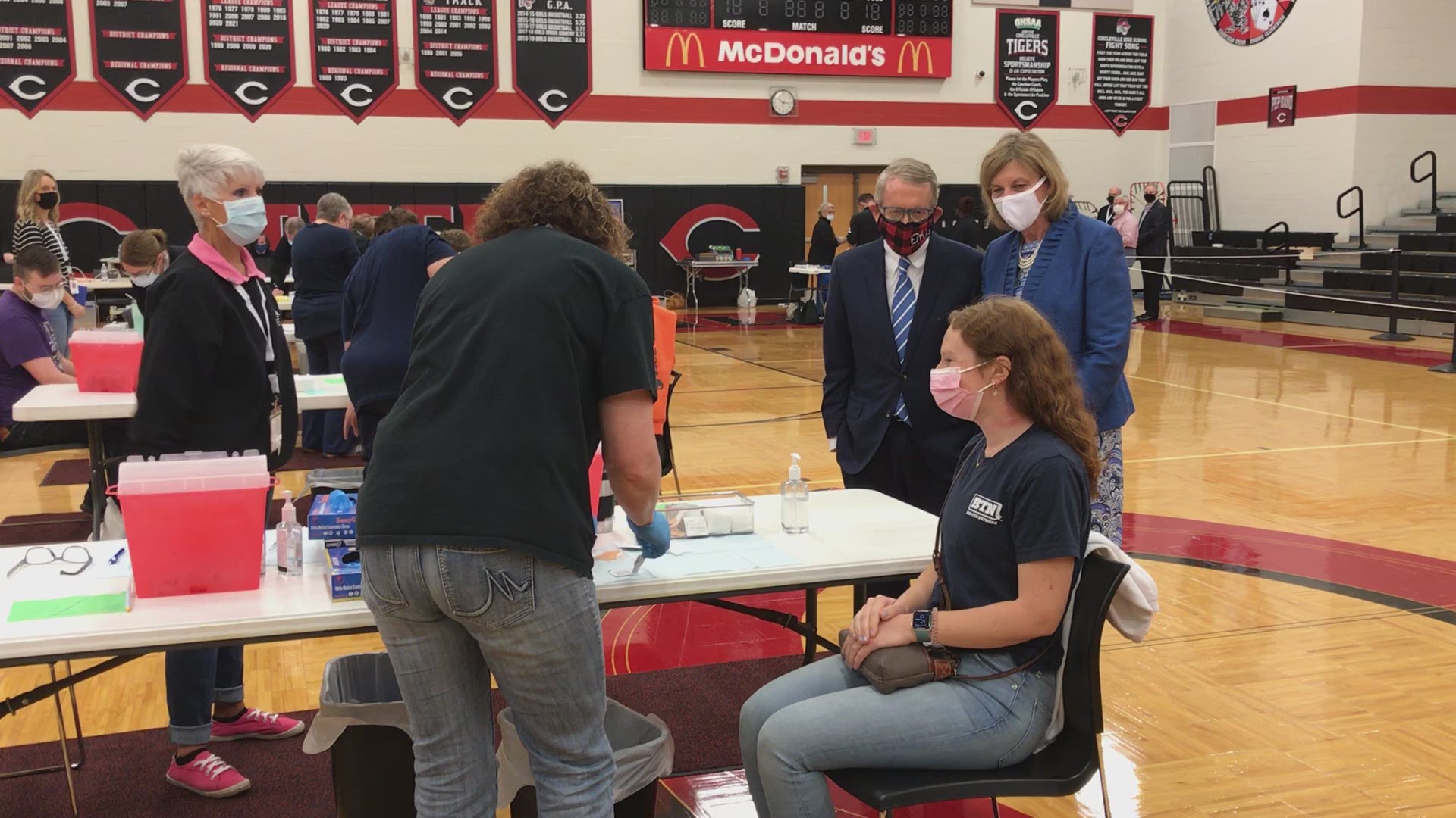 DeWine continues to push for all Ohioans to be vaccinated.