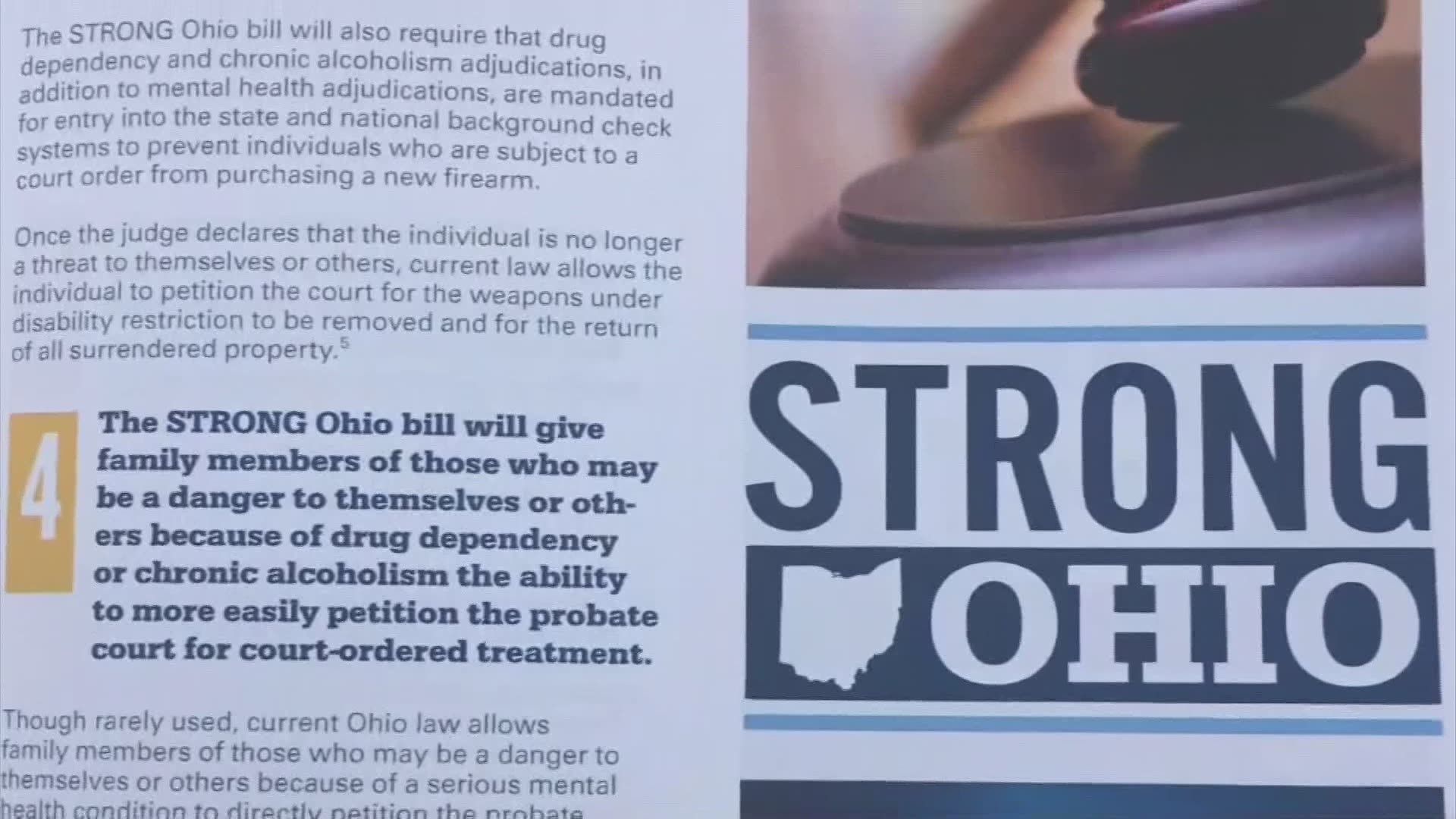 It has been more than a year since the Strong Ohio gun violence bill was introduced by DeWine.