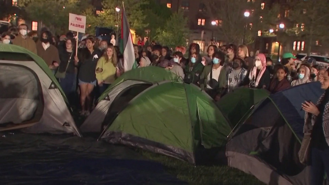 Ohio State Israel-Hamas war protest: 36 arrested | wkyc.com