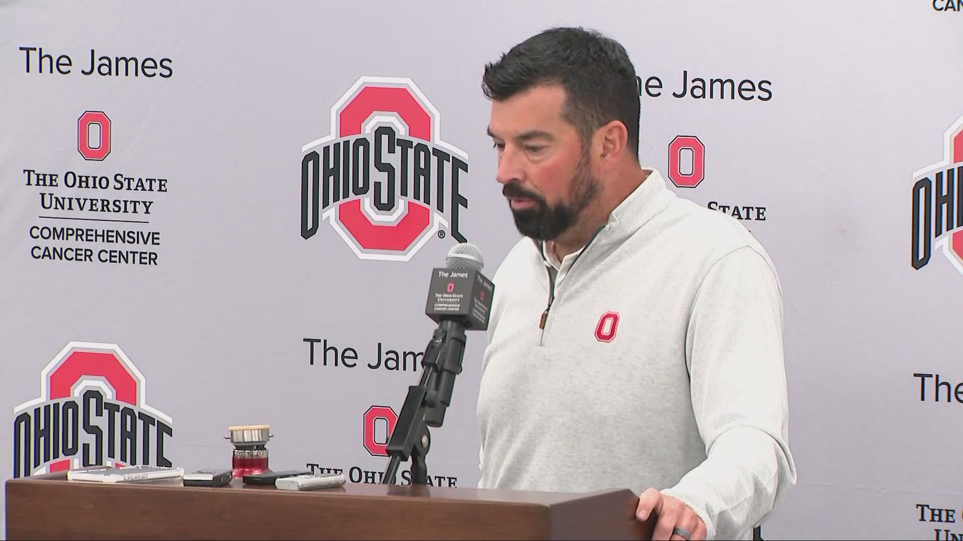 The Ohio State Buckeyes are preparing to take on the Iowa Hawkeyes Saturday. You can watch the game at 3:30 p.m. on 10TV.