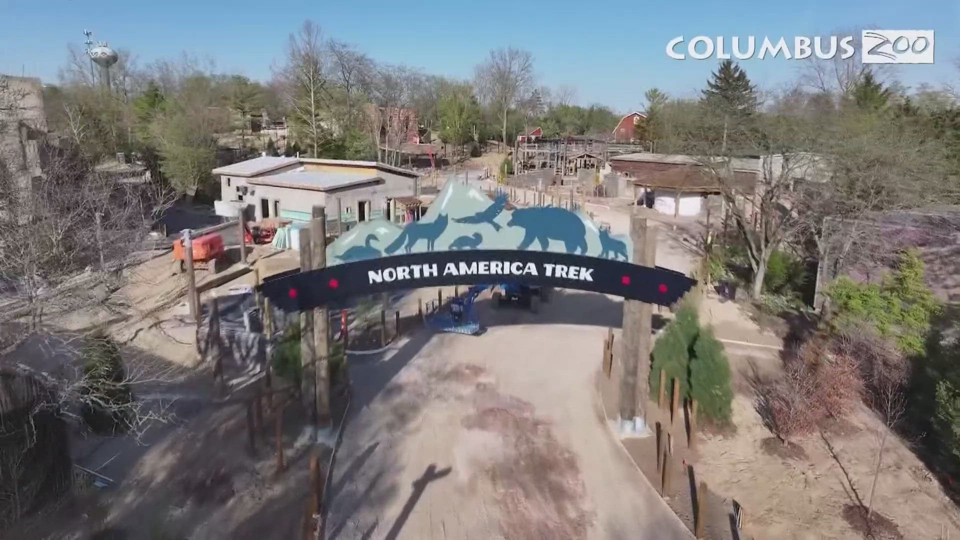 The Columbus Zoo and Aquarium has postponed the opening of its new North America Trek exhibit.