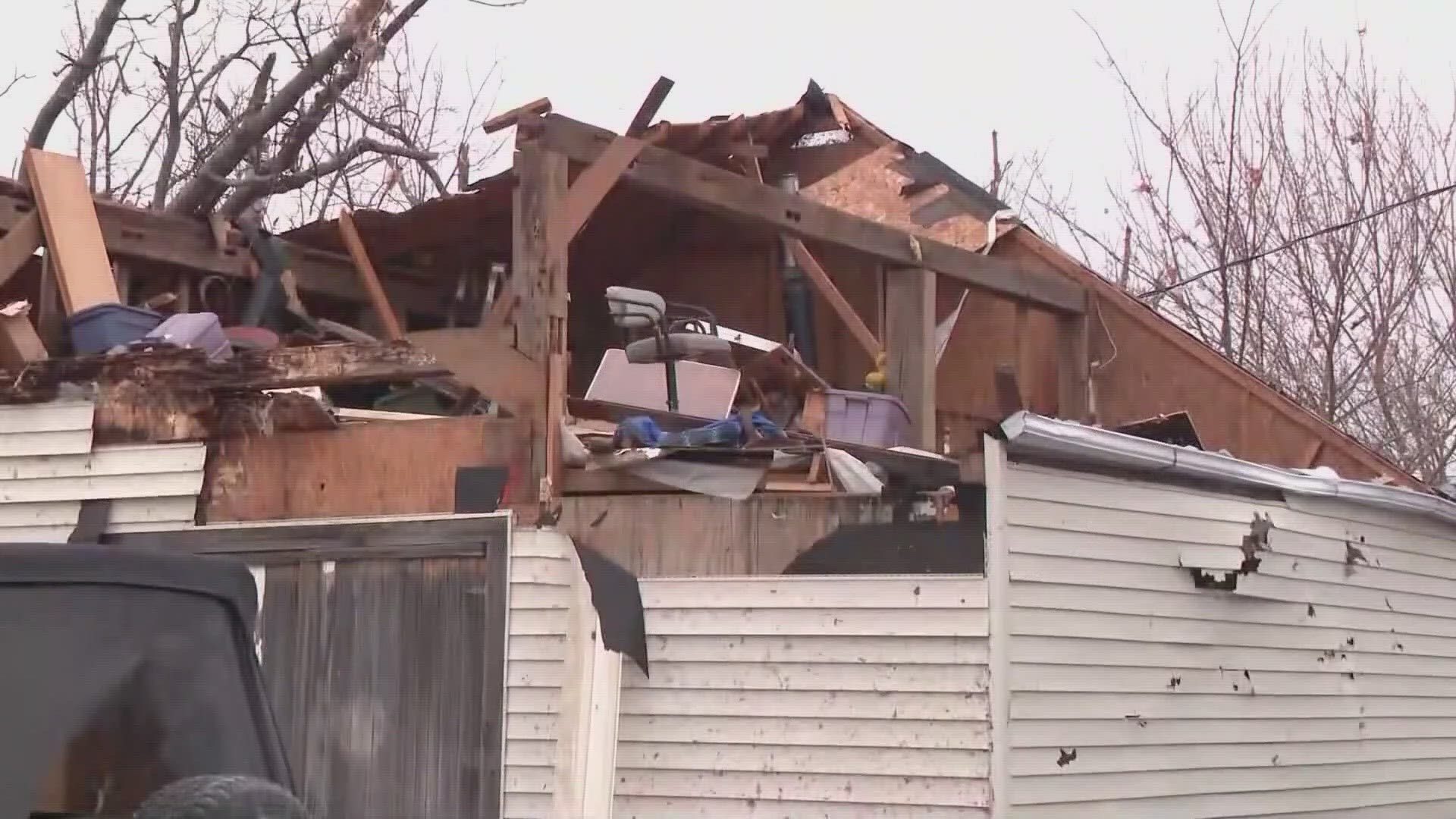 FEMA arrived in central Ohio to get a look at the damage done by the March 14 tornadoes.