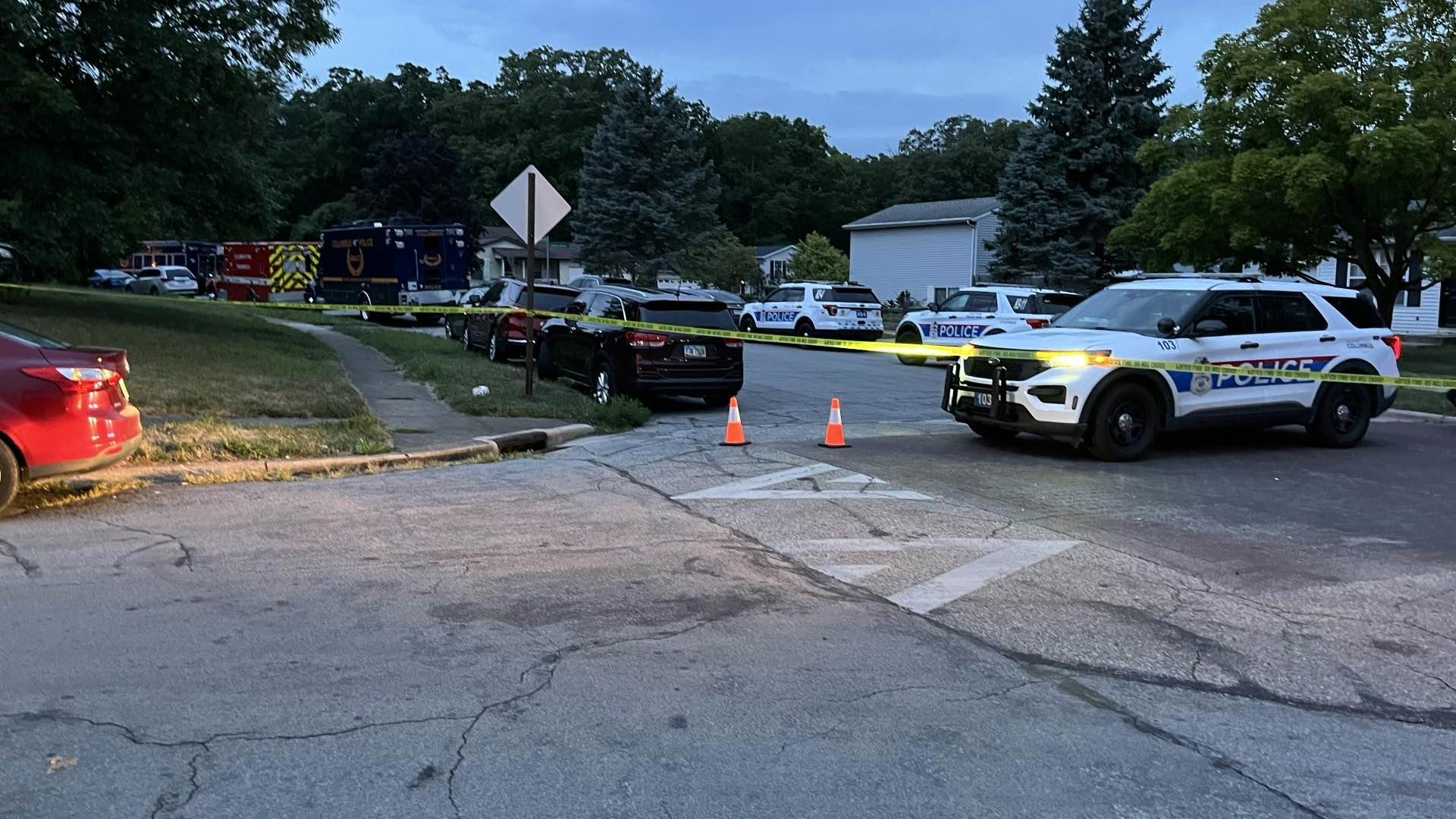 Multiple officers were stabbed and a suspect was fatally shot during a SWAT standoff in west Columbus Thursday night.