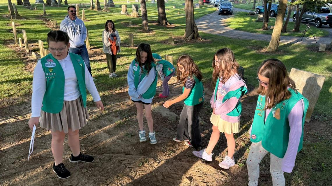Girl Scouts help preserve Ohio's history in the Revolutionary War