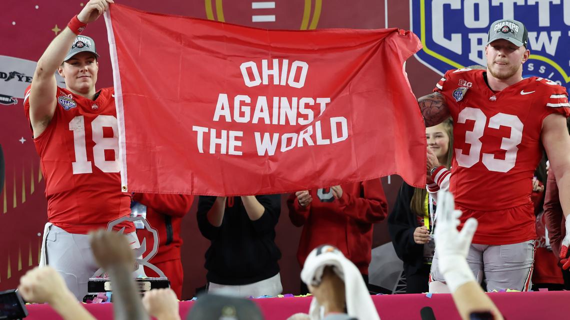 Will Howard, Jack Sawyer to work shift at Raising Cane's after championship  victory | wkyc.com