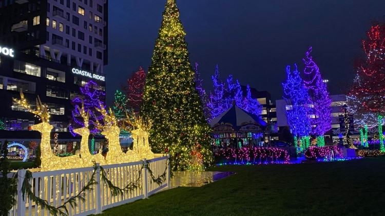 Lancaster ohio christmas lights 2025