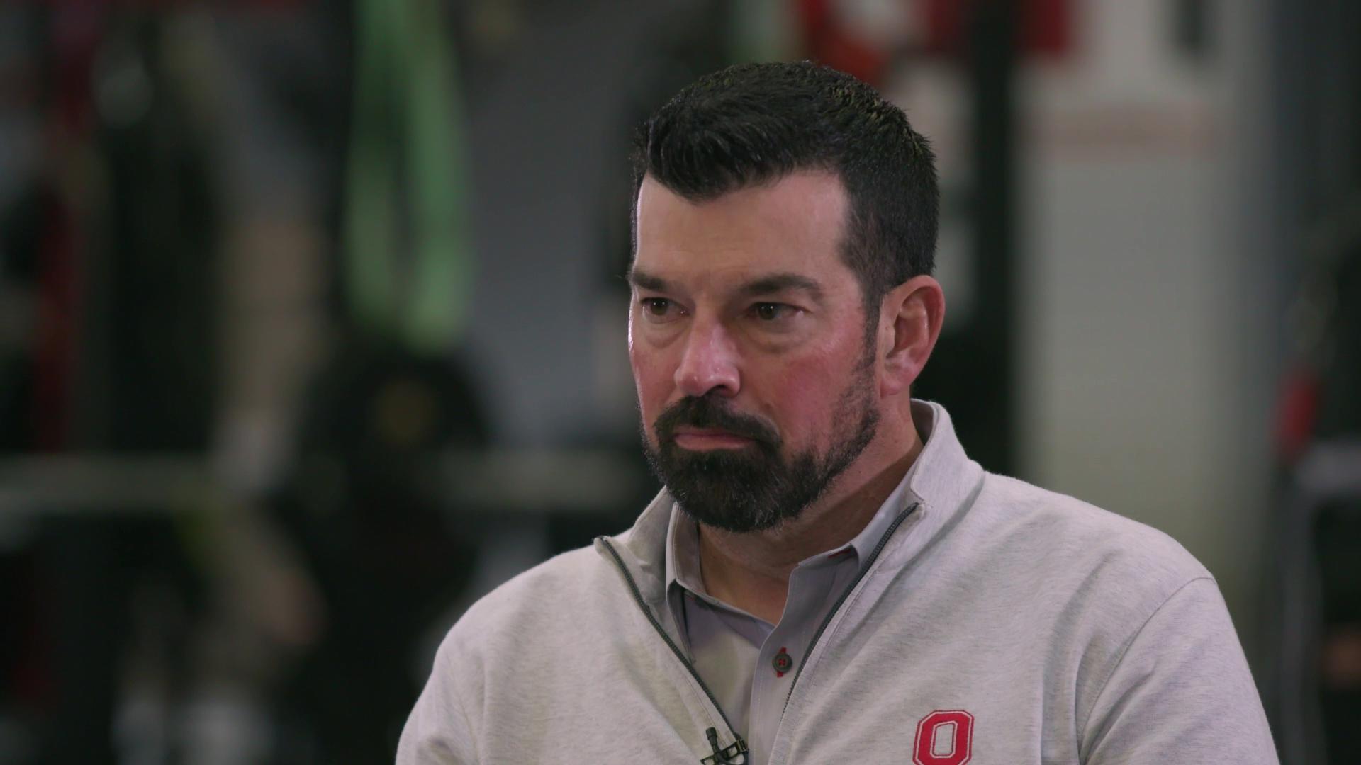 Head coach Ryan Day discussed the injury to Seth McLaughlin and Ohio State's game with Indiana.