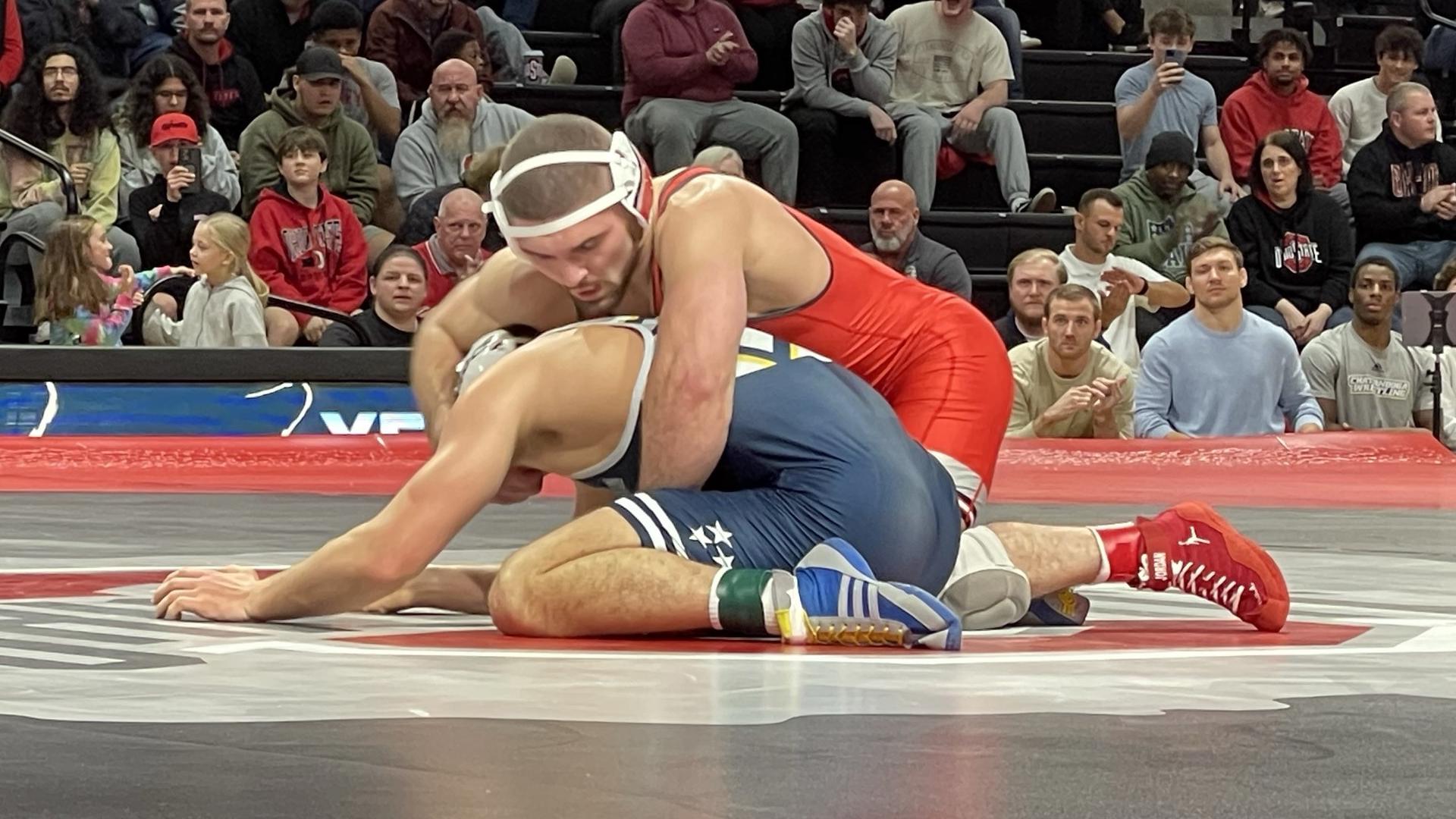 Ohio State Wrestler Sammy Sasso Returns To The Mat