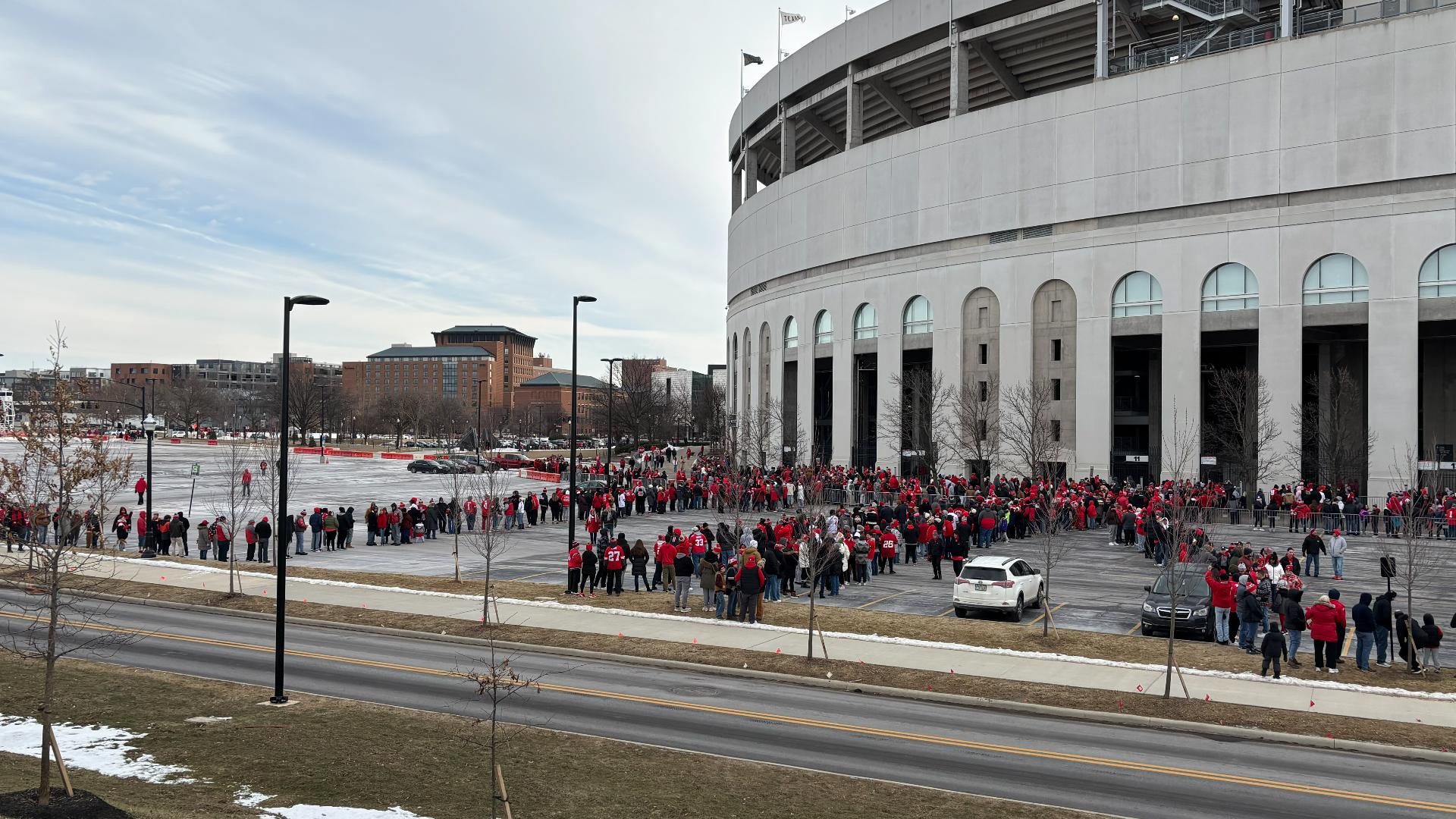 Ohio State Events Ohio State Championship Celebration | Thousands flock to the 'Shoe to ...