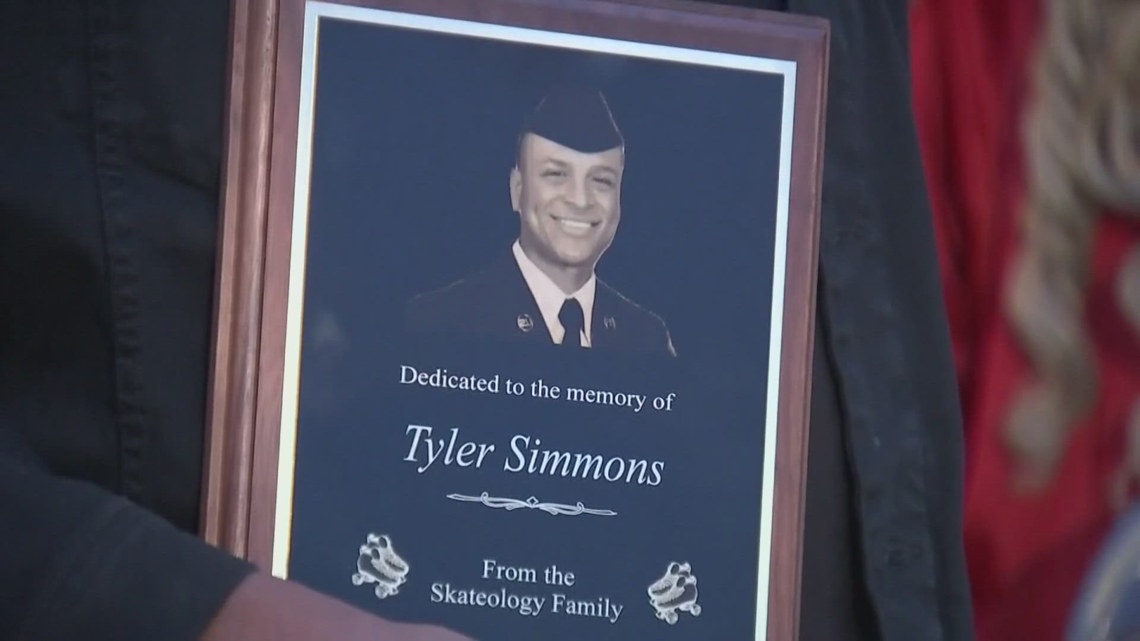 Loved ones hold funeral service for fallen Ohio airman Tyler Simmons