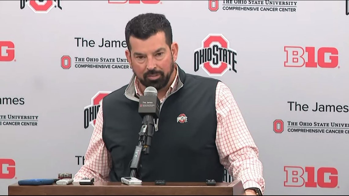 Ryan Day holds press conference ahead of Ohio StateMaryland game