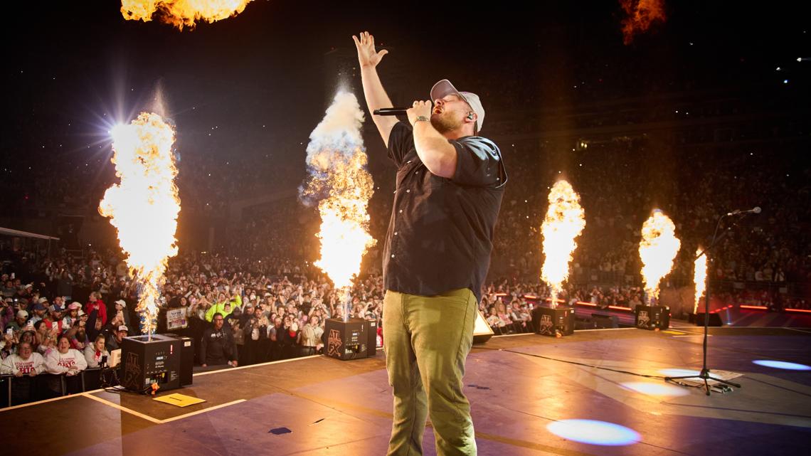 Luke Combs sets Ohio Stadium attendance record with ‘My Kinda Saturday Night’ concert