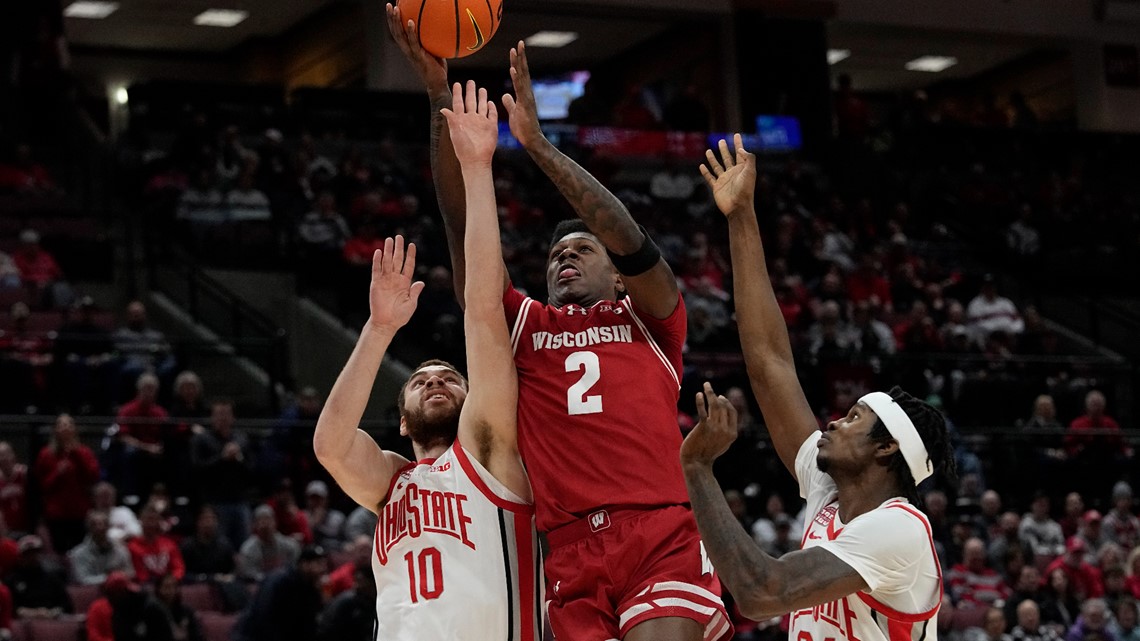 Wisconsin beats Ohio State 71-60 | wkyc.com