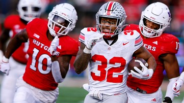 Harrison, Henderson lead unbeaten and No. 3-ranked Ohio State to