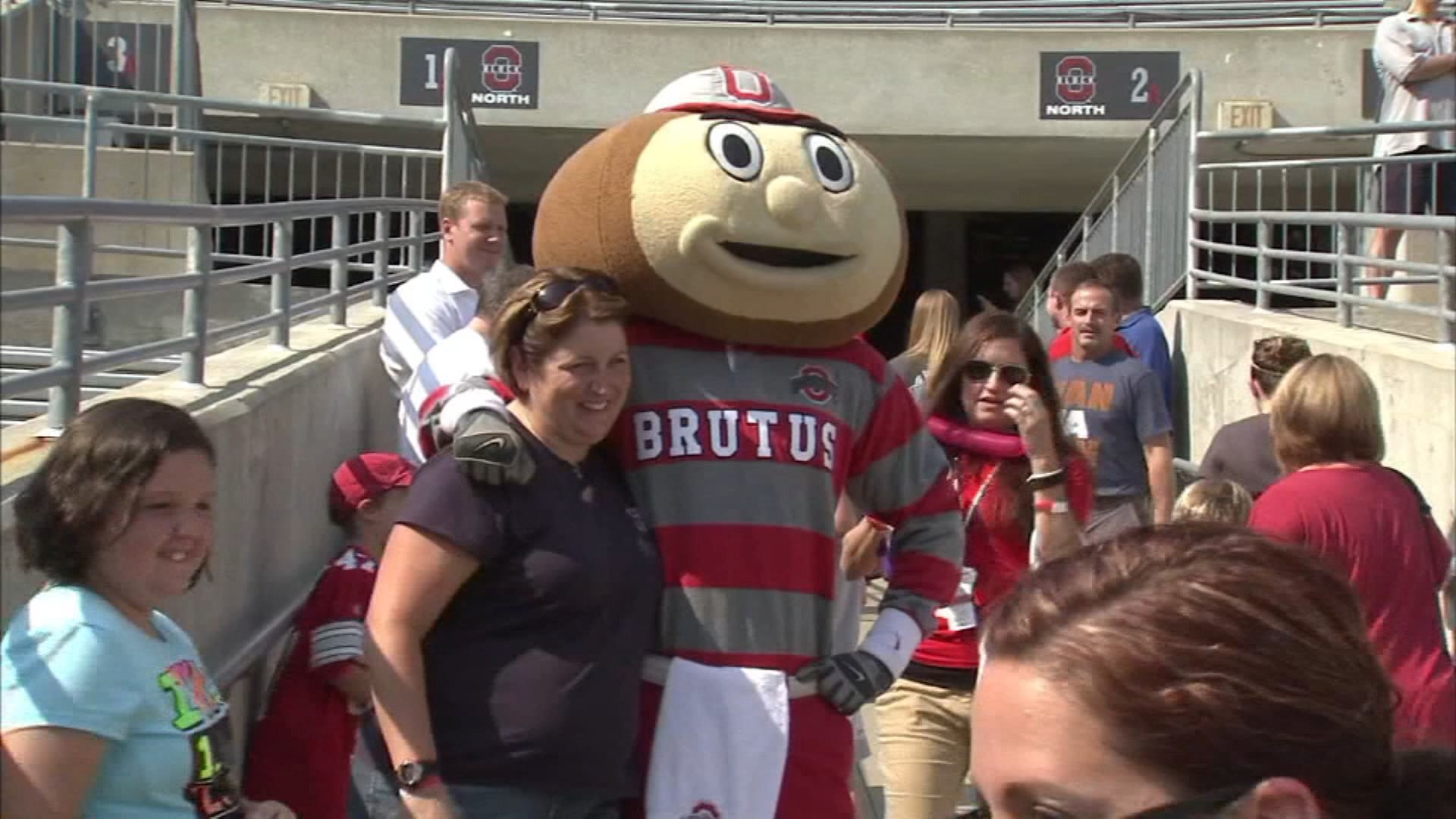 As hundreds of people gathered to celebrate the birthday of Brutus Buckeye, Ohio State fans continue to adore one of college football’s favorite mascots.
