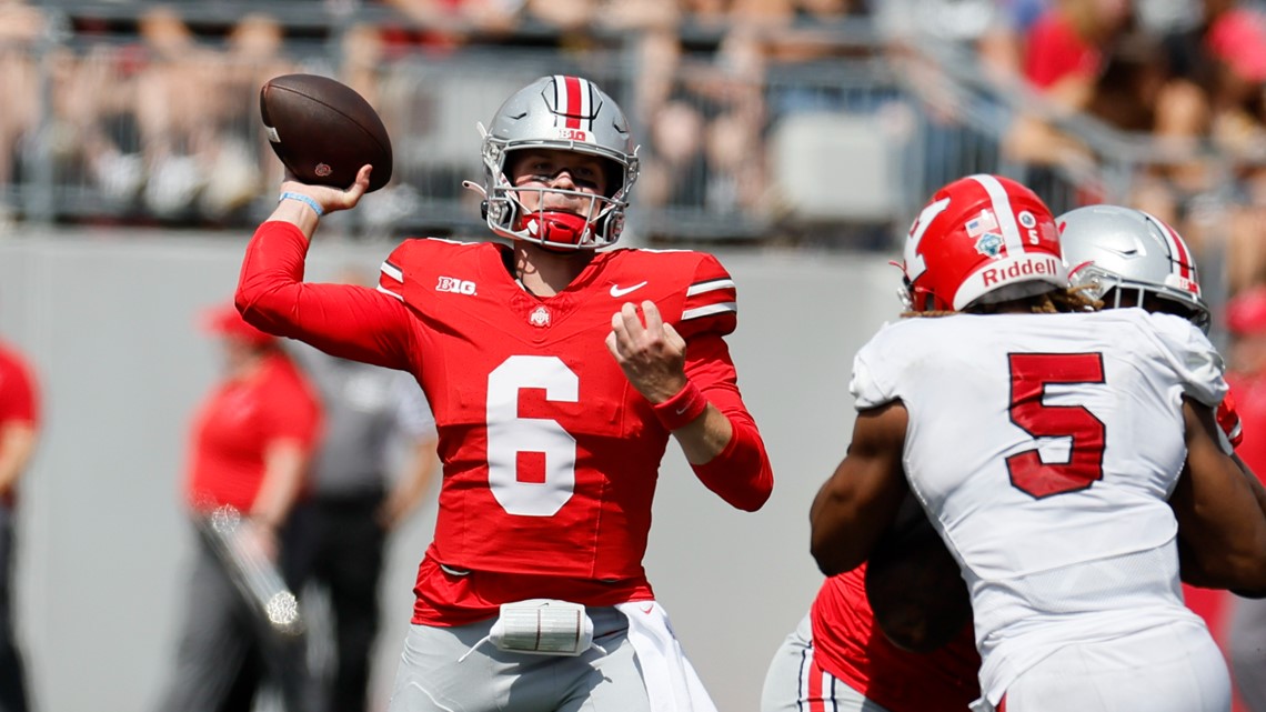 Kyle McCord named Ohio State starting QB over Devin Brown