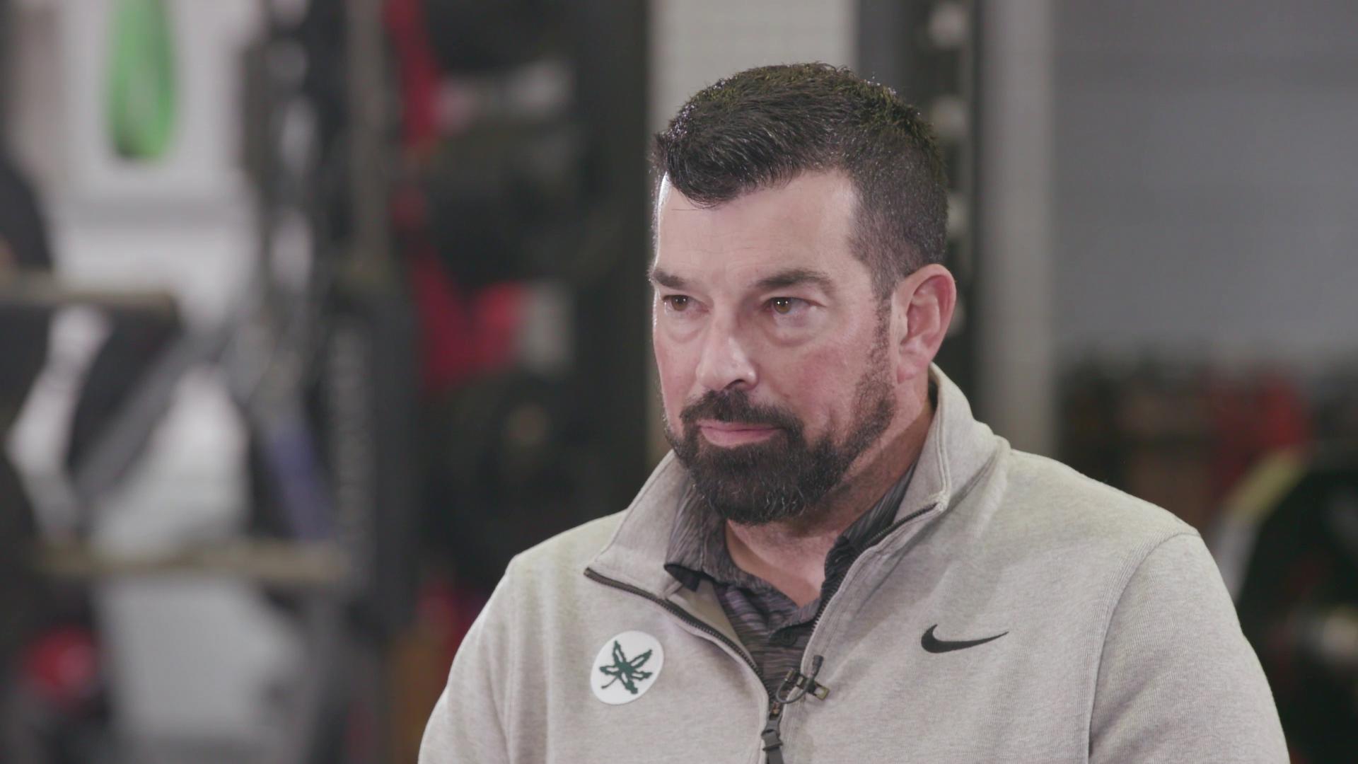 Head coach Ryan Day discusses Ohio State's top 5 matchup with Penn State