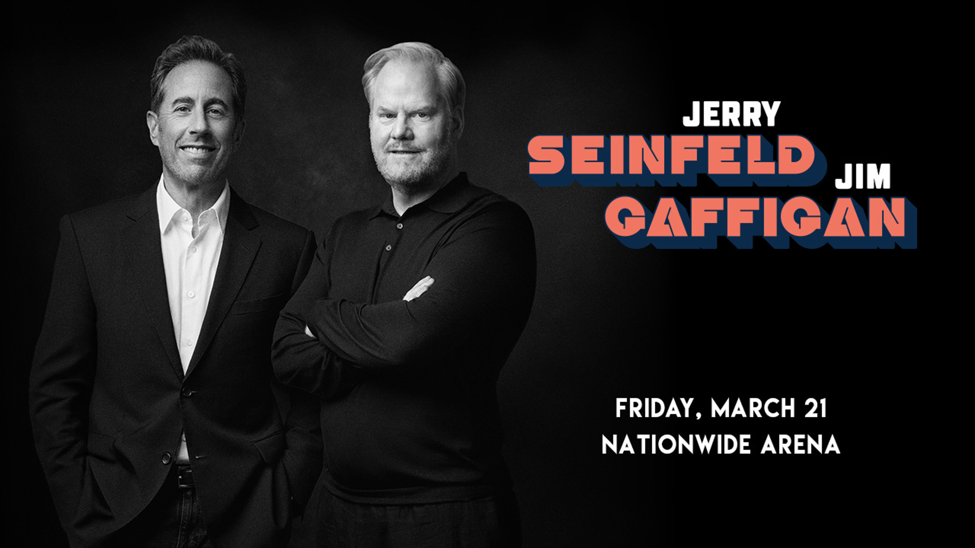 Jerry Seinfeld and Jim Gaffigan will embark on a 10-arena tour in 2025 following the success of their 2023 tour.