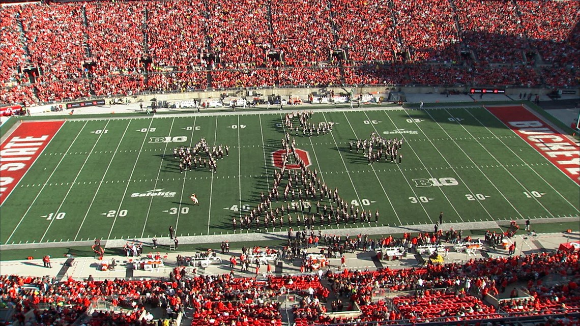 Ohio State Marching Band Halftime Show Finis à La Buckeye