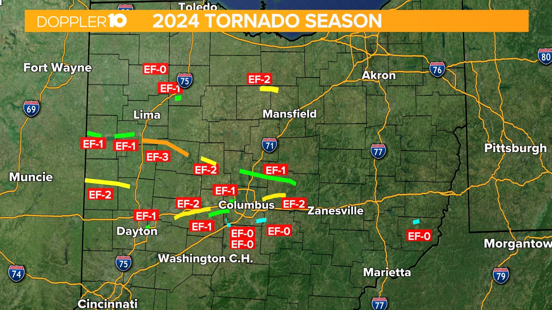 Ohio breaks its record for most tornadoes by March 14 | wkyc.com