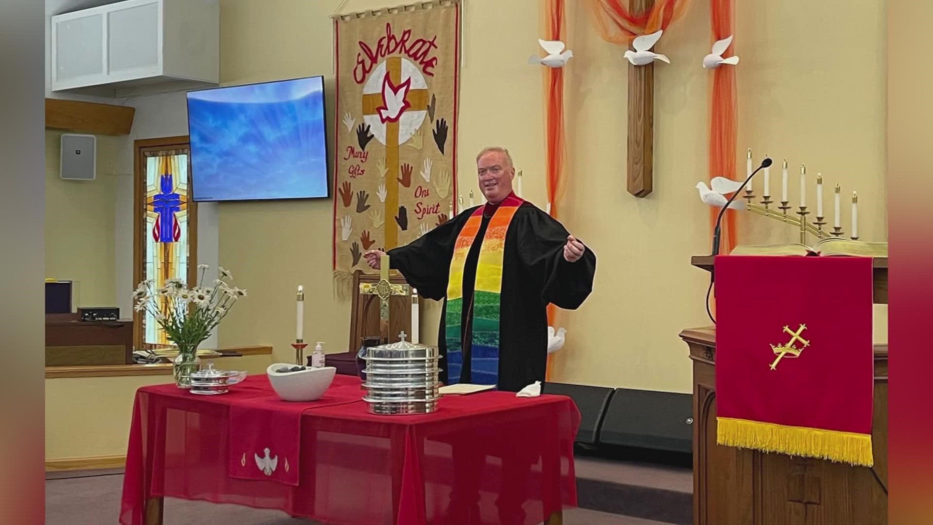 Rev. Douglas G. Grace is now ordained as the pastor at Prince of Peace in Pickerington, a move he hopes inspires more inclusion in the faith community.