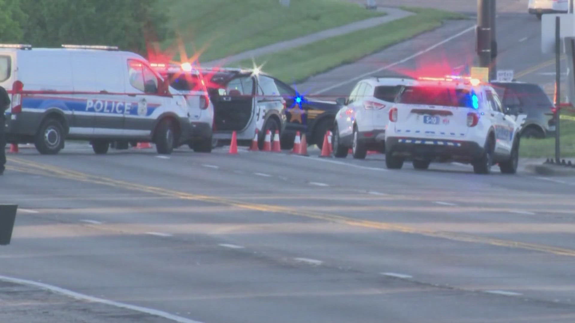 Suspect in Amazon shots fired dies; Columbus officer injured | wkyc.com
