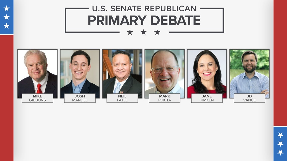 How to watch the Ohio primary debates for US senate - Vimarsana News