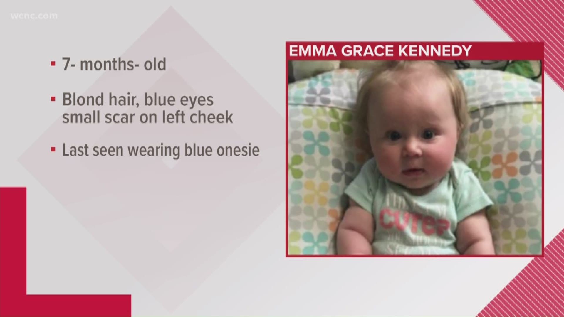 Police are searching for a 7-month-old girl at the center of an AMBER Alert.
