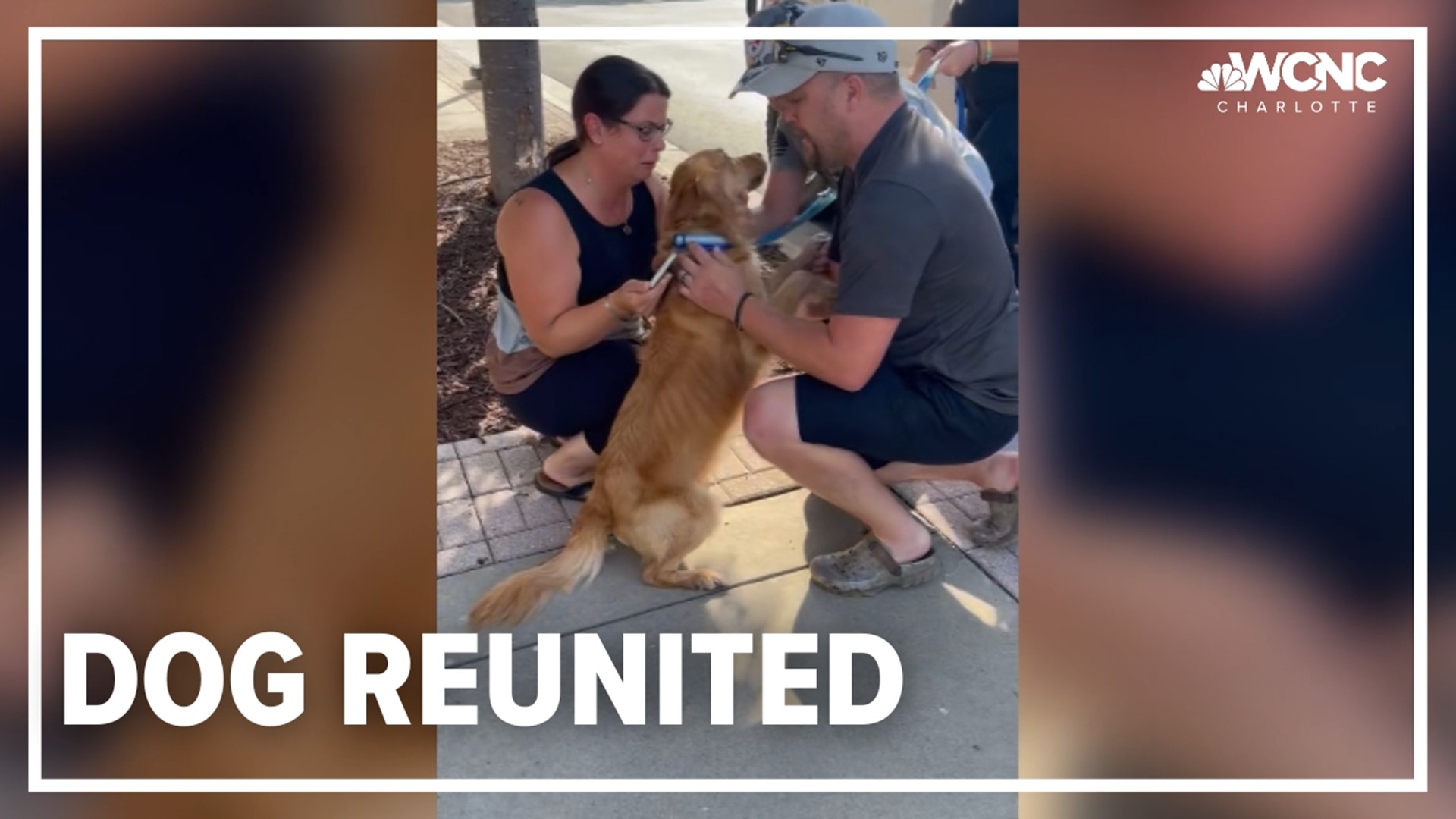 They were reunited with Lucy Wednesday morning. Needless to say, the tears of gratitude were flowing.