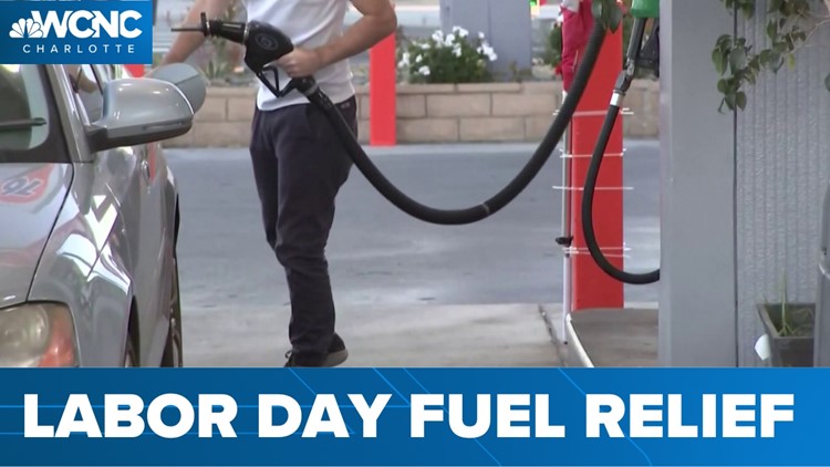 Relief at the pump in time for busy Labor Day weekend travels