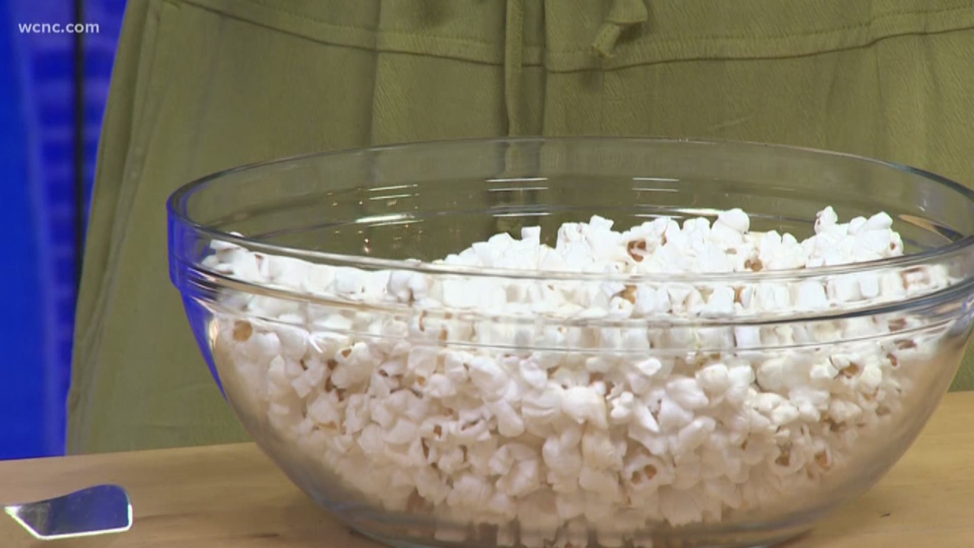 Elevate your movie night by making delicious popcorn. Alisha Kaiser with Table Fix shows us how to make rosemary, sea salt and olive oil popcorn.