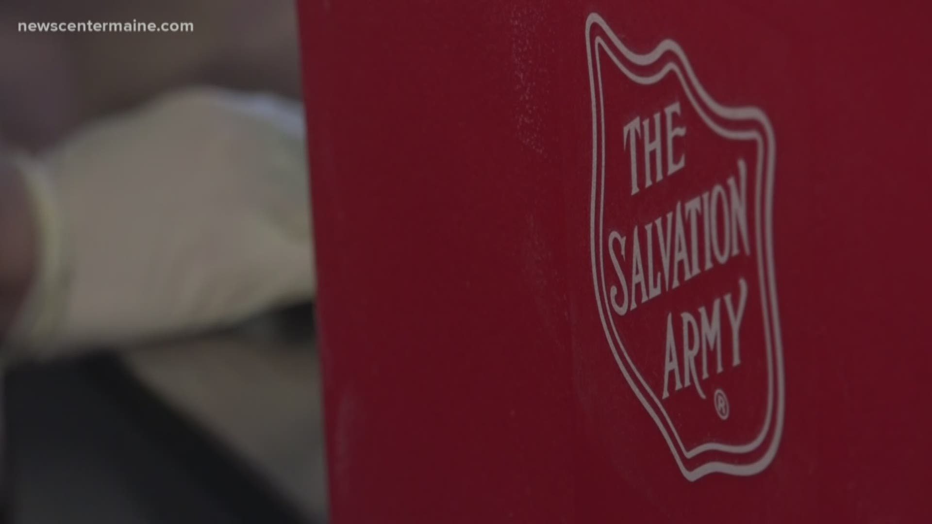 The Bangor Salvation Army is still working hard to feed people in need -- but it has recently had to close its thrift stores as a precaution against COVID-19.