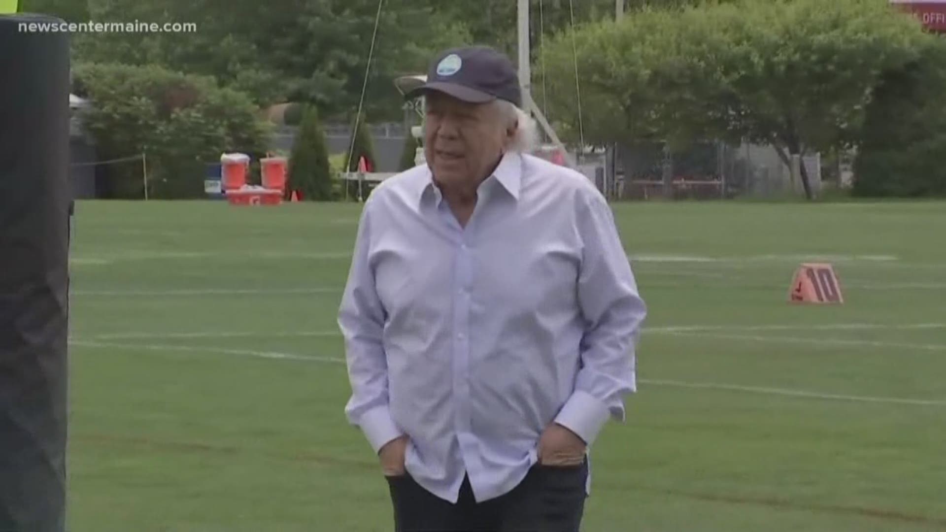 Robert Kraft is sparking conversations about human trafficking across the country and here in Maine.