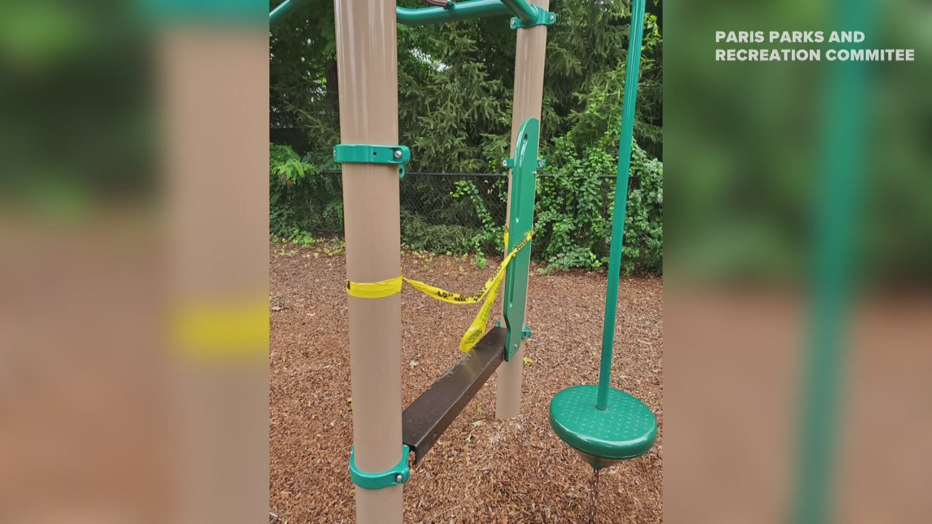 Screws, bolts stolen from kids playground equipment in Paris, police
