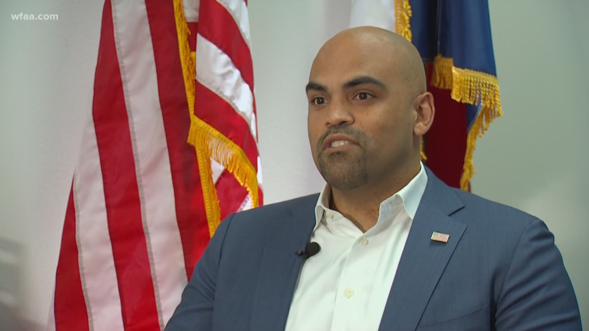 U.S. representatives Colin Allred and Anthony Gonzalez want to "focus on those points of agreement that we do have," including mental health treatment for veterans.