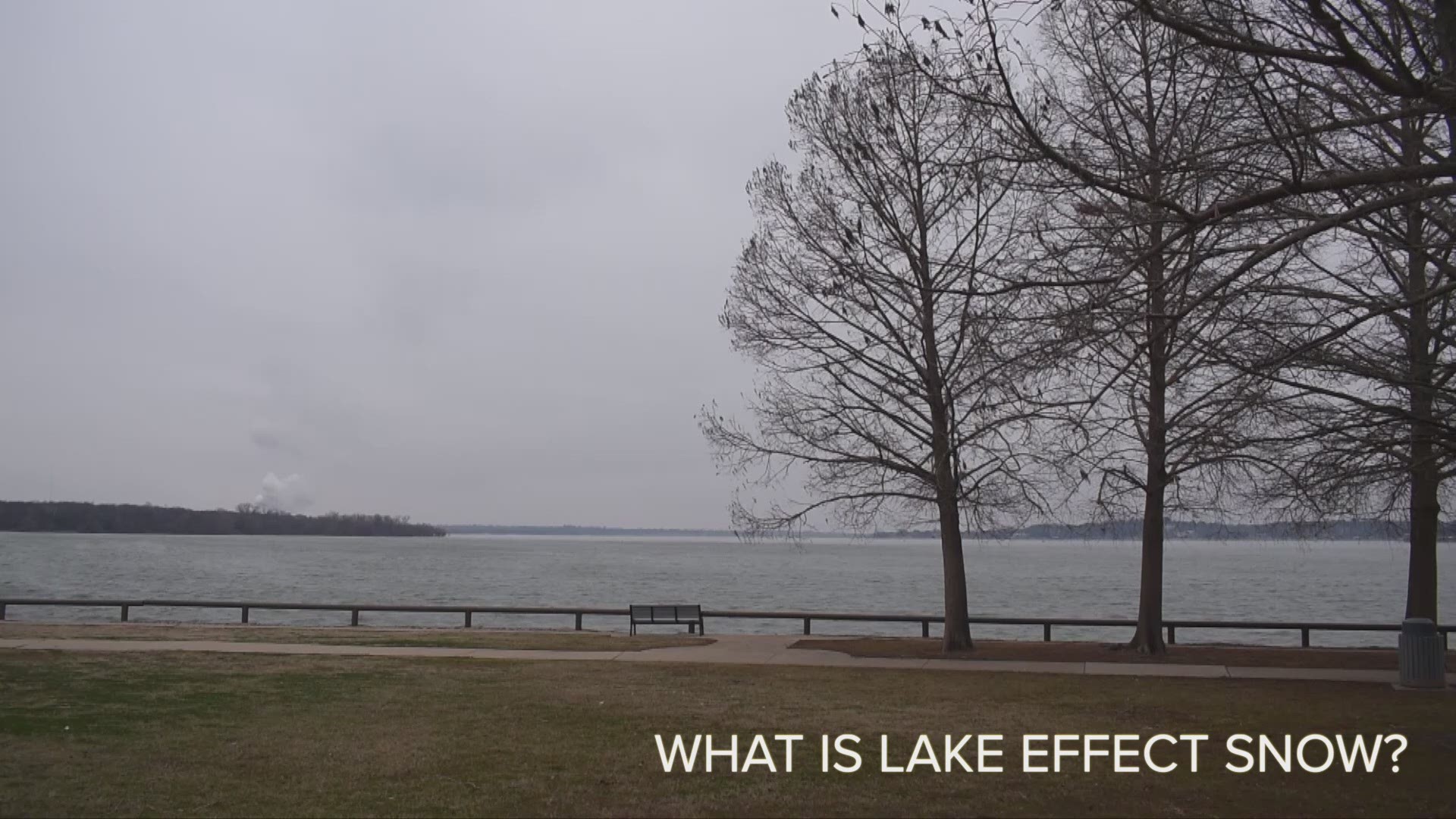 Lake effect snow is mostly associated with the Great Lakes, but sometimes it happens in North Texas. So what is it?