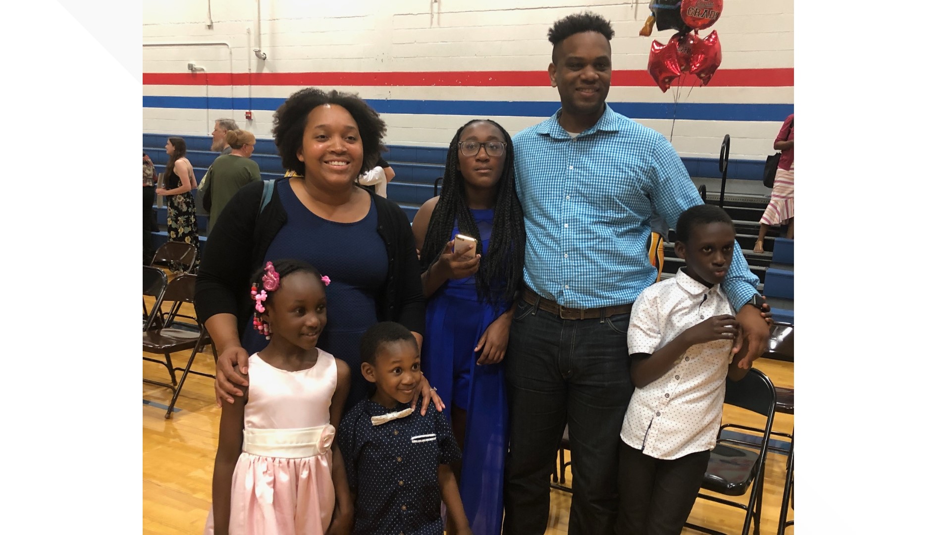 Yves and Khalila Hughes decided to foster and eventually adopt an older child.  But they didn't just adopt one, they chose to keep four siblings together instead.