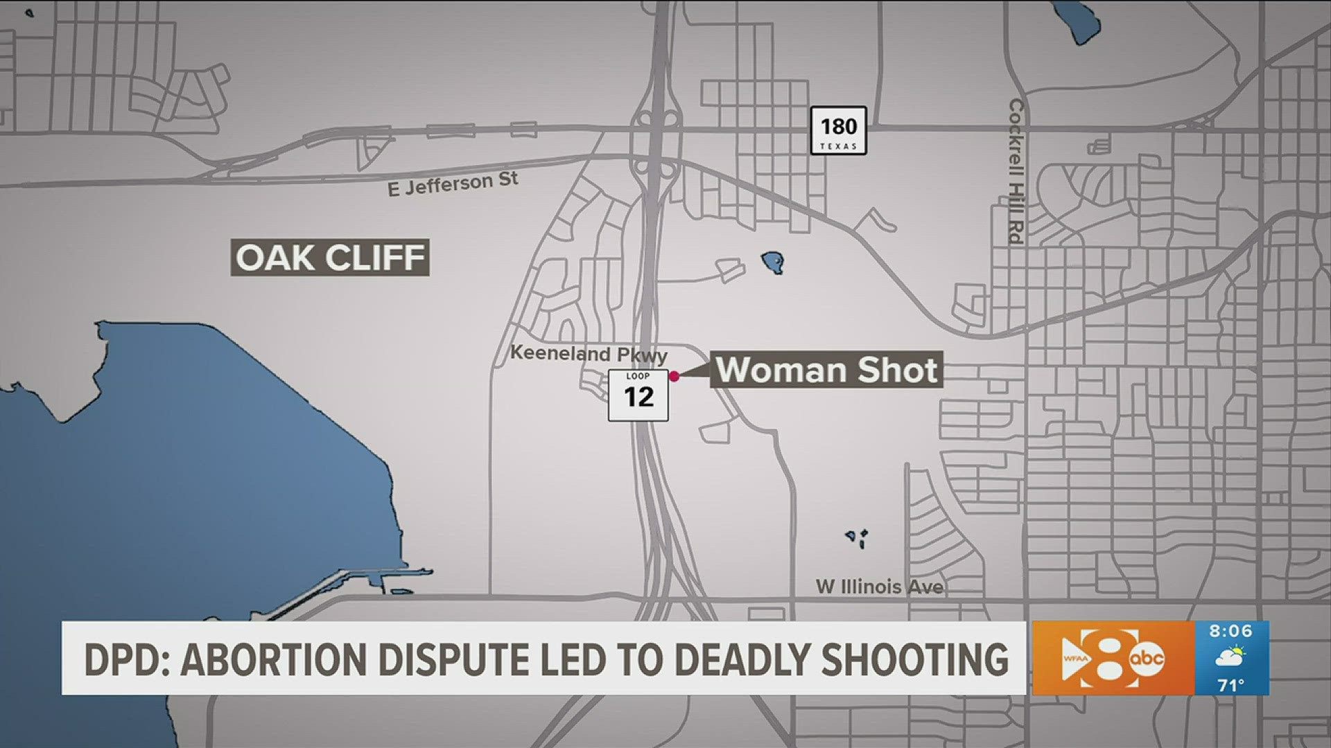 Police said the investigation determined the victim had argued with a man prior to the shooting after returning from Colorado to get an abortion the night before.