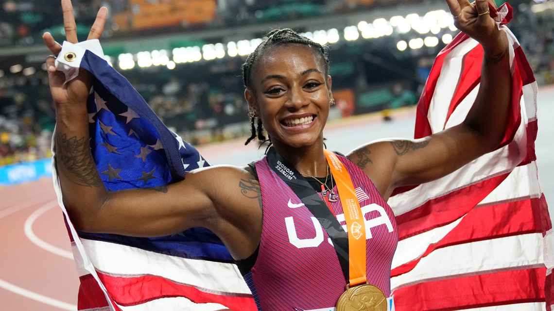 WATCH: Sha’Carri Richardson wins 100 meter world title | wkyc.com