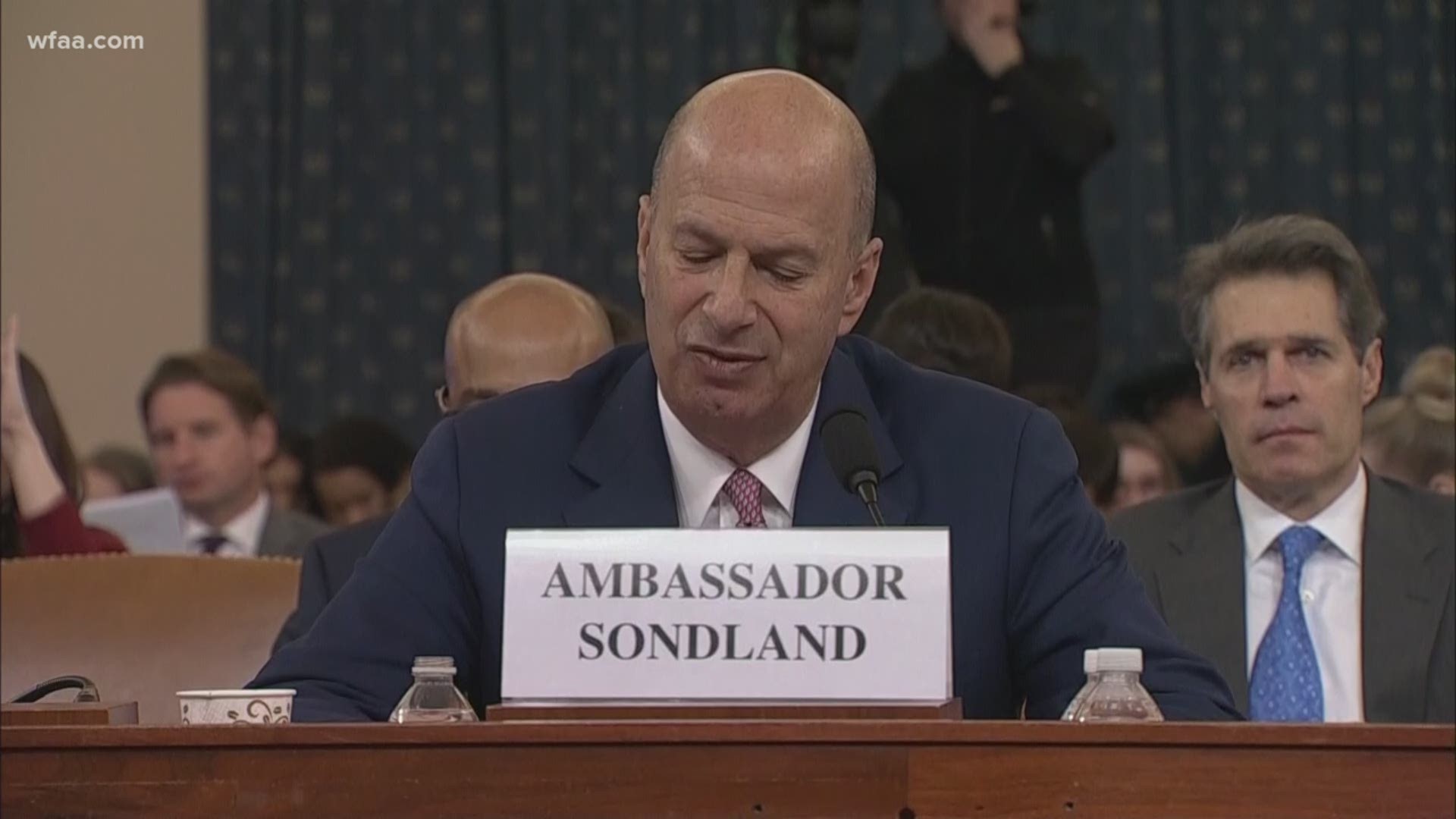 Sondland is one of the most anticipated witnesses in the House impeachment inquiry.