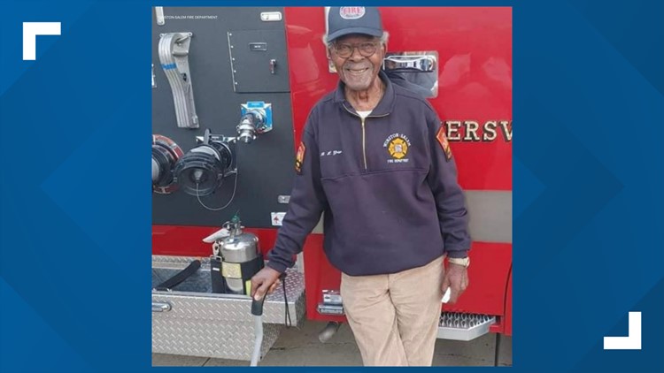 Retired Winston-Salem Fire Sergeant who helped integrate department turns 101