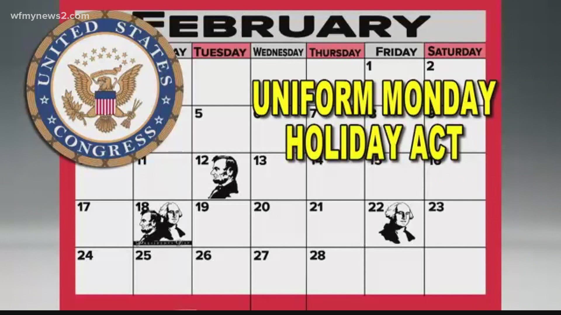 It's a federal holiday. And while it sounds like it honors every president, that's not really true.