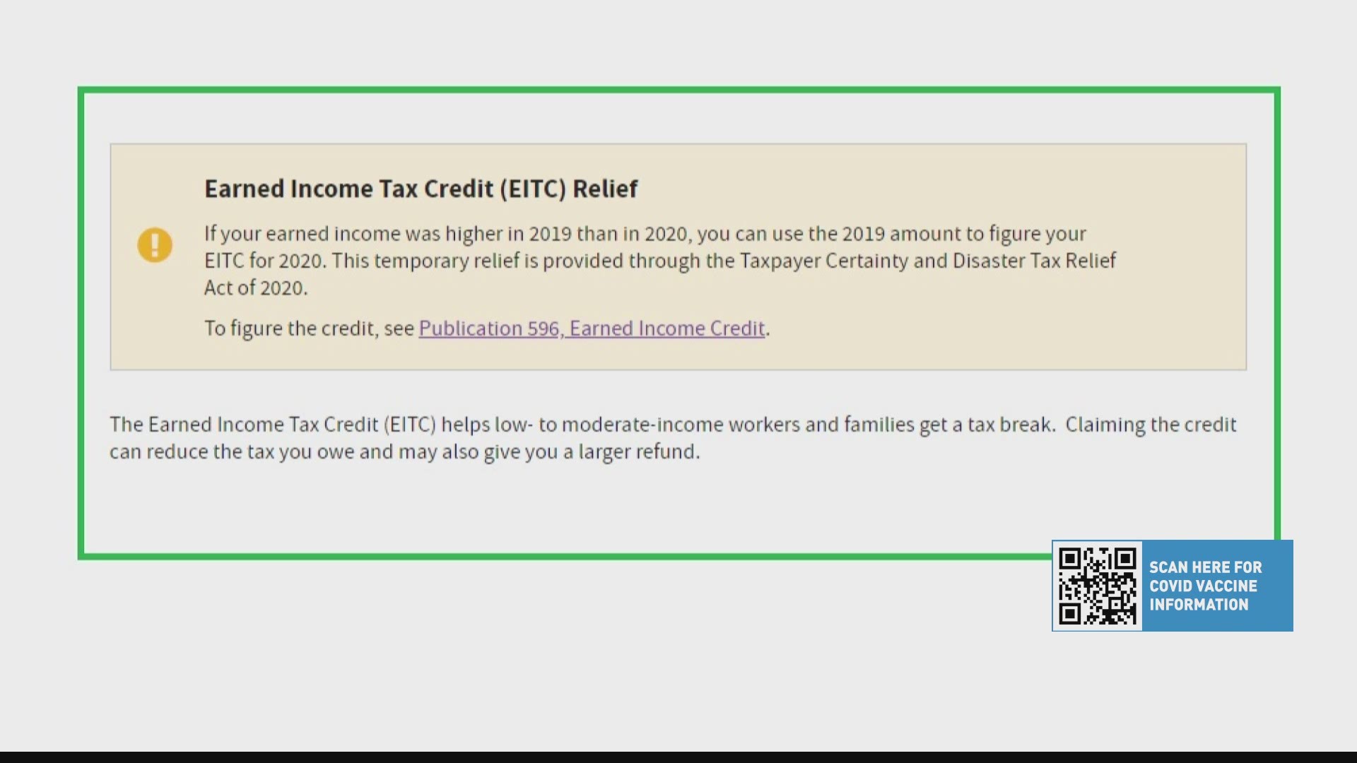 Get a bigger refund with the Earned Tax Credit (EITC)