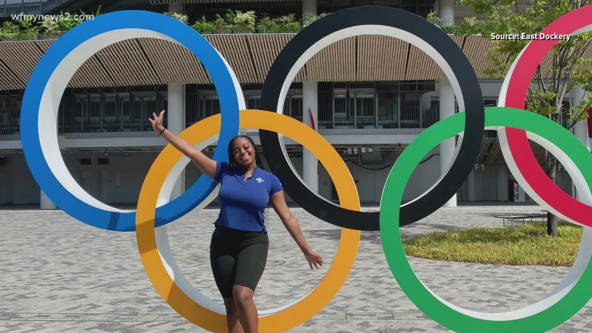 Aggie senior, East Dockery, was selected to work with the production team for multiple events at the Tokyo 2020 summer Olympics.